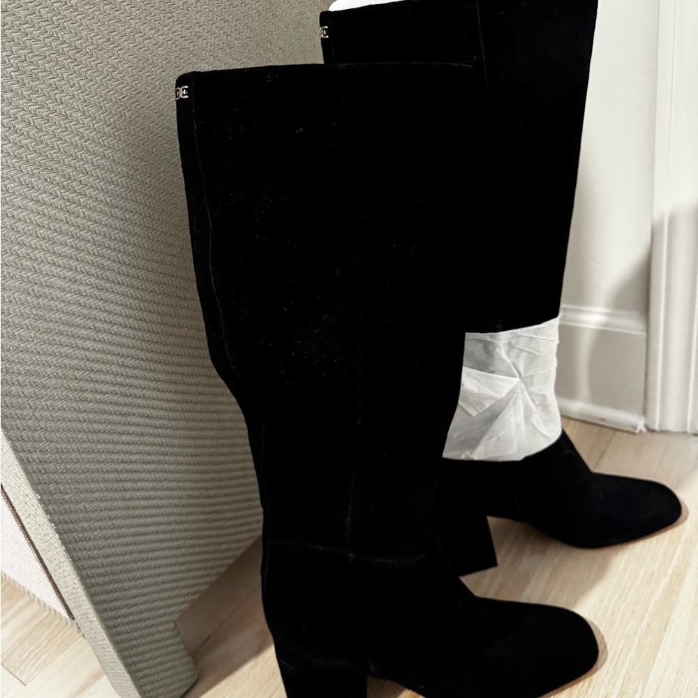 Sam Edelman Black Over the Knee Boots
